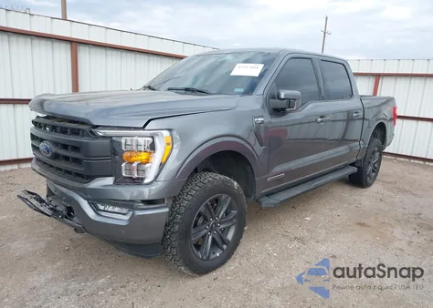 2023 Ford F-150 Lariat из США, поврежденный, VIN 1FTFW1ED8PFB63237